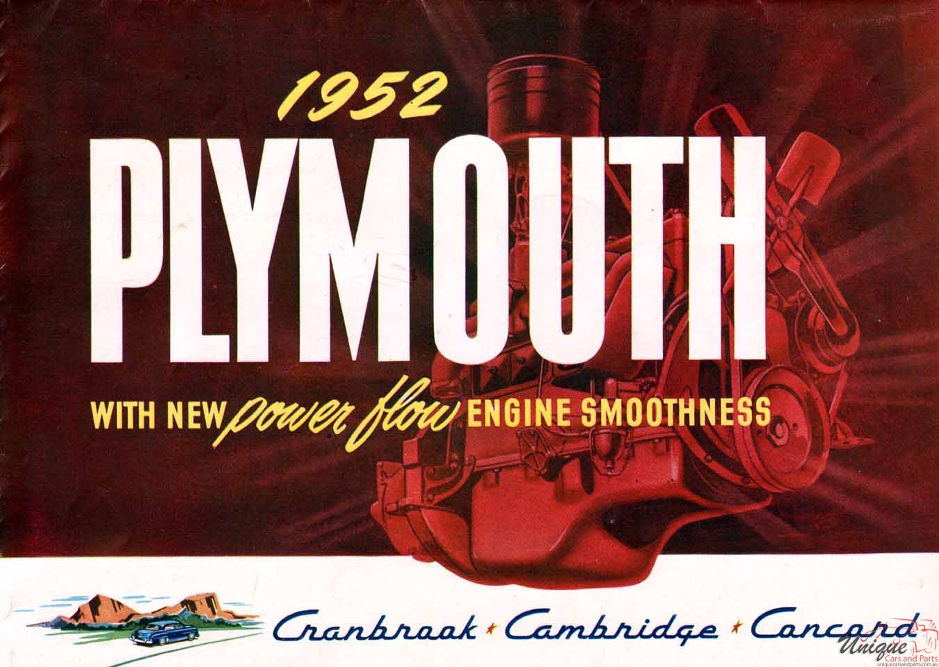 1952 Plymouth Foldout